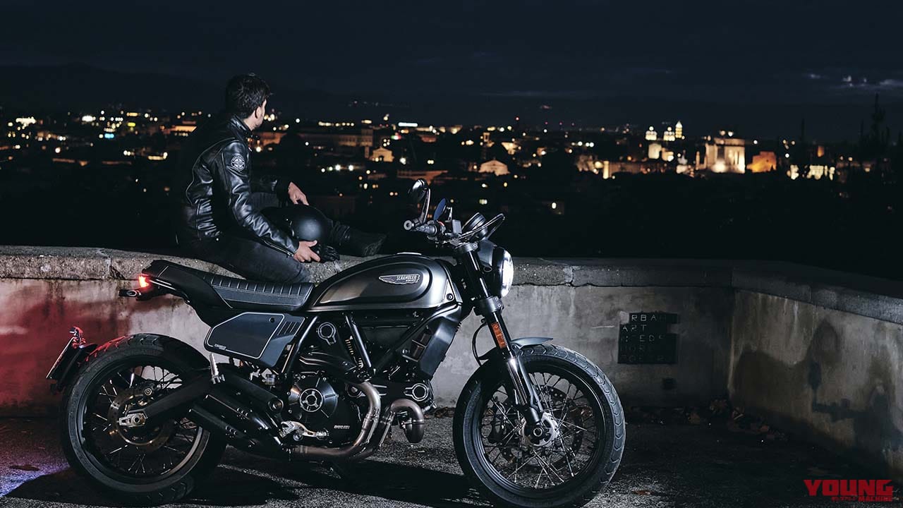 |ドゥカティ「スクランブラー ナイトシフト」夜をイメージしたデザインで3/28発売