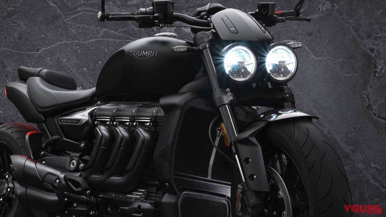 |世界最大2500cc、1000台限定!! トライアンフ「ロケット3 R/GT」に特別仕様が登場