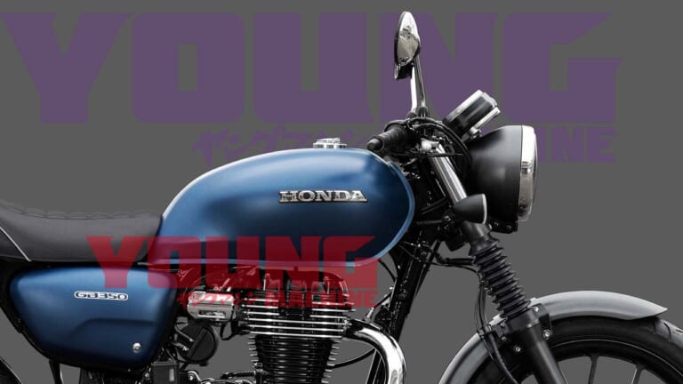 HONDA GB350 M青 車検残R8/1月 エンジン始動確認 名変で乗れます 半額