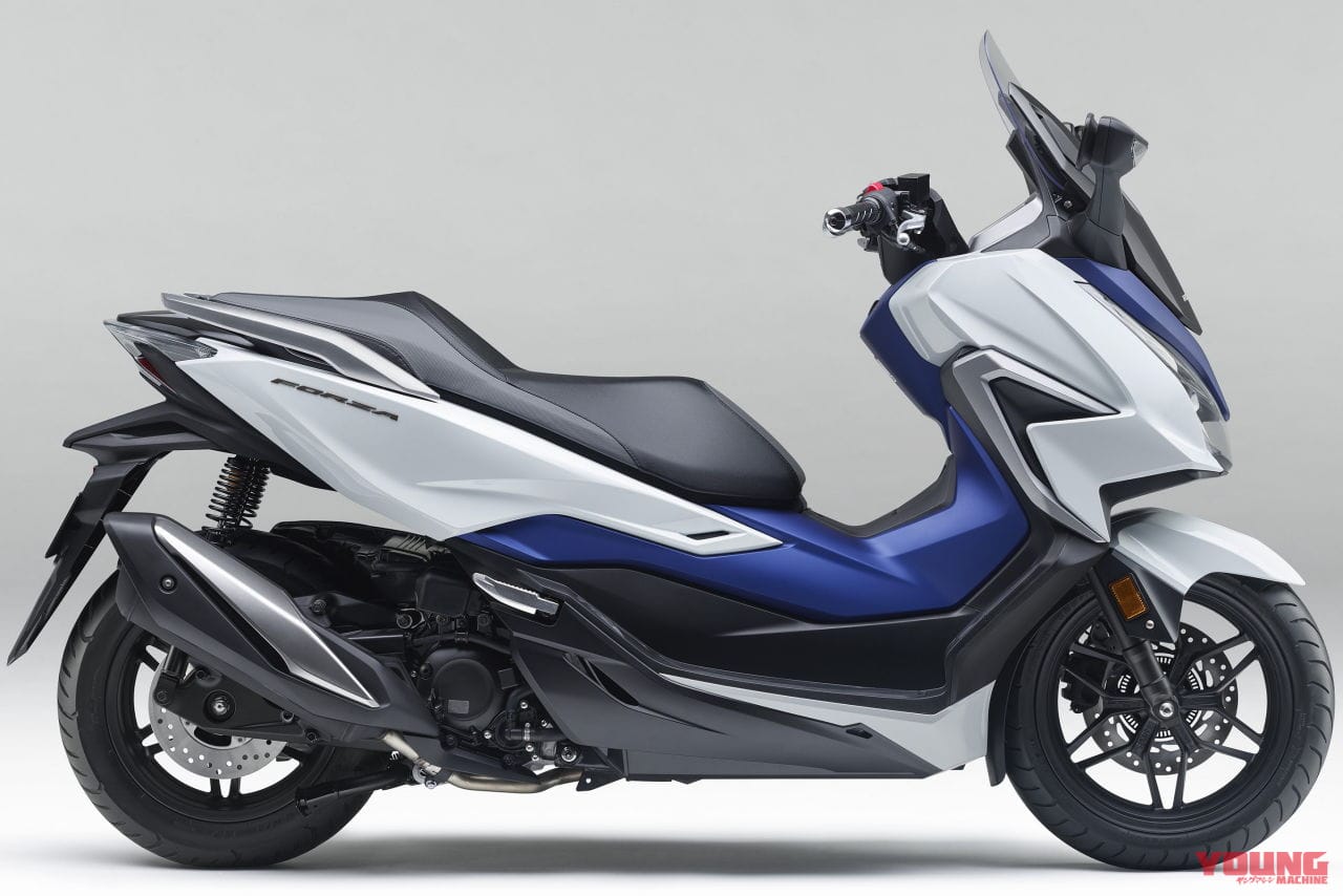 |新設計eSP+エンジン搭載! ホンダ軽二輪スクーター「フォルツァ」がモデルチェンジして3/25発売