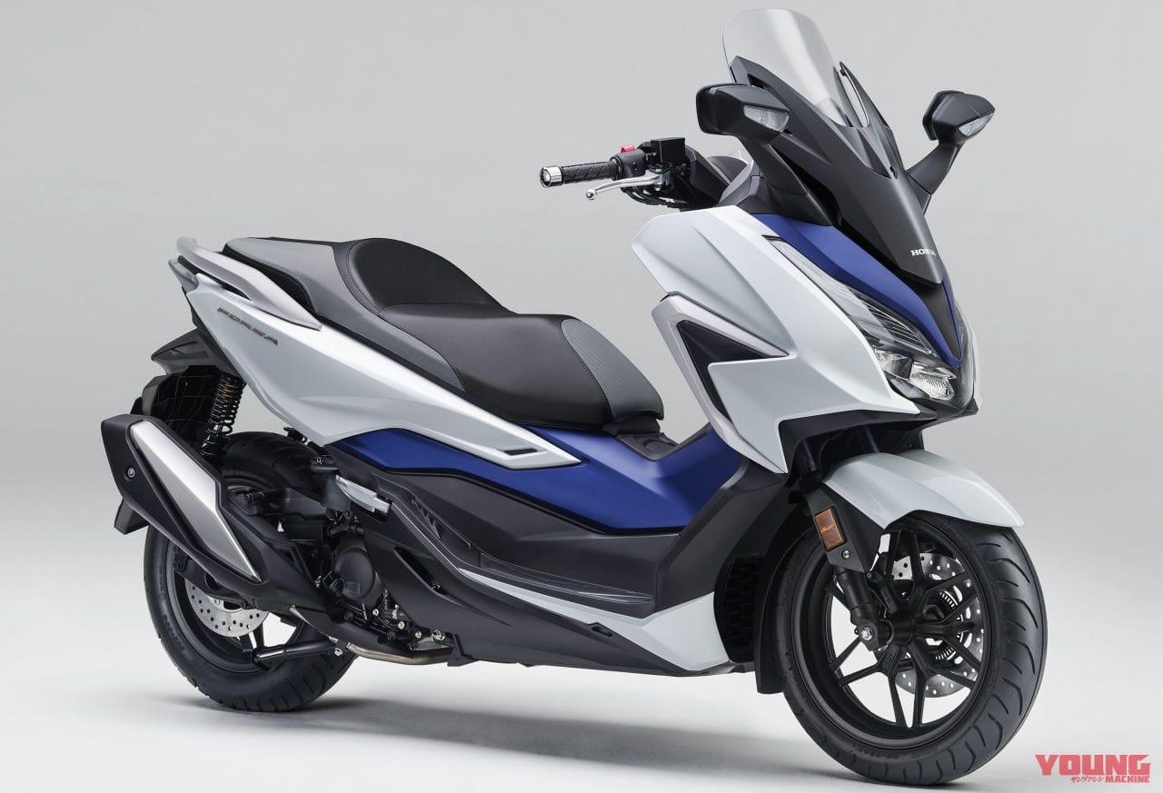 |新設計eSP+エンジン搭載! ホンダ軽二輪スクーター「フォルツァ」がモデルチェンジして3/25発売