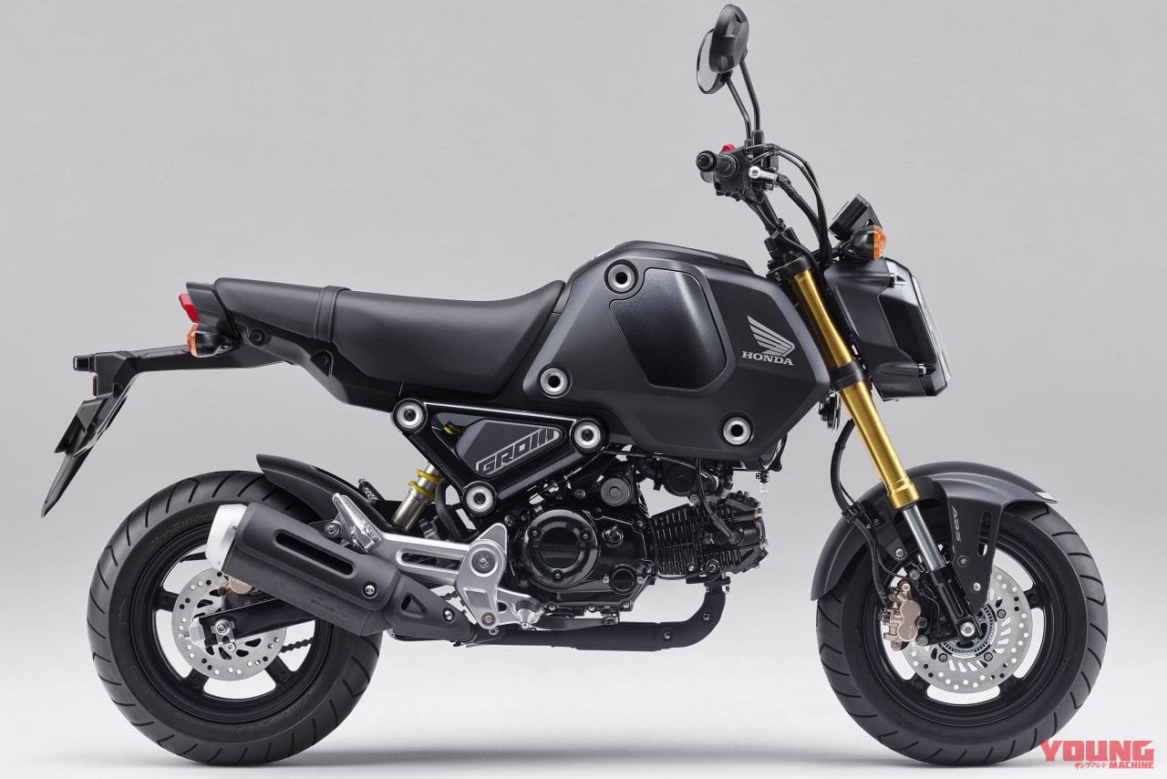 ホンダ グロム|ホンダ新型「グロム」が5速の新エンジンで3/25発売! ABS標準装備でフルチェンジした12インチスポーツ