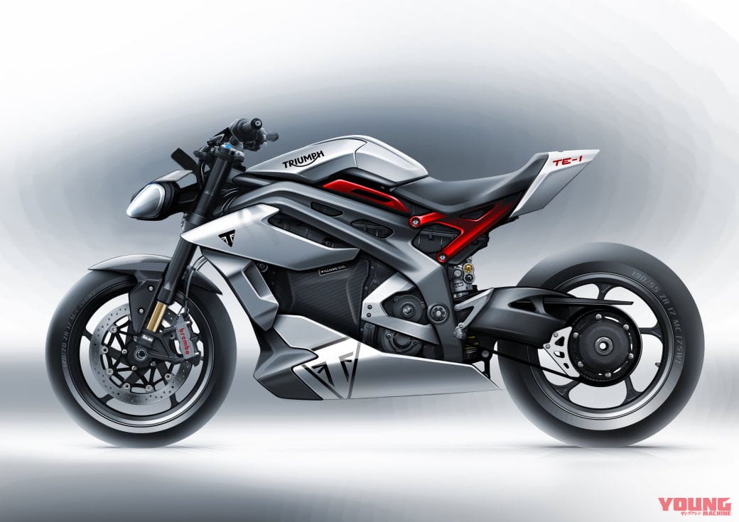 |180馬力のパワートレイン公開! トライアンフ「TE-1プロジェクト」フェーズ2完了