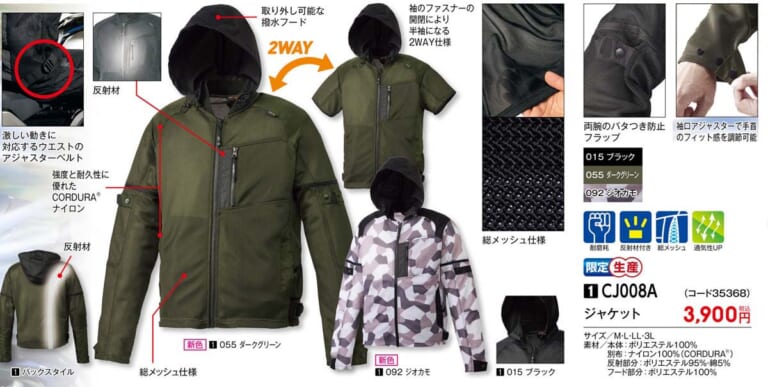 2021春夏〈ワークマン〉バイク用アイテム7選|2021春夏〈ワークマン〉バイク用アイテム7選【速報】