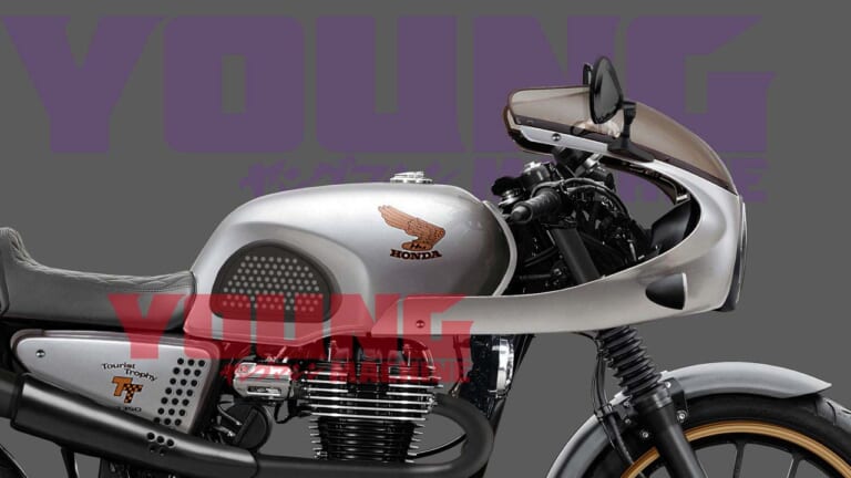 ホンダ GB350 カスタム|GB350発表まで待てない! 先走りカスタム提案⑩「お待ちかね、本格派カフェ仕様」