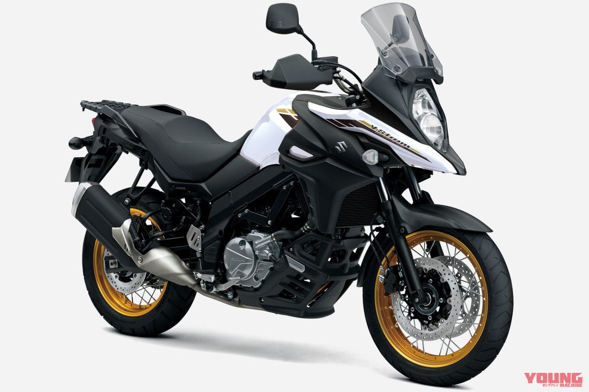 |名作Vツイン搭載! スズキのミドルアドベンチャー「Vストローム650/XT」ニューカラー発売