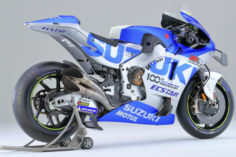 スズキ GSX-RR 2020|大阪のRSタイチストアでスズキのMotoGPマシン「GSX-RR」を展示! 青木宣篤トークショーも