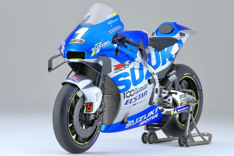 スズキ GSX-RR 2020|大阪のRSタイチストアでスズキのMotoGPマシン「GSX-RR」を展示! 青木宣篤トークショーも