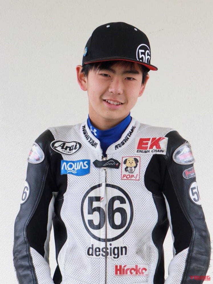 山根 昇馬選手|中野真矢率いる「56レーシング」は若手2人を起用し、全日本ロードレースにステップアップ!