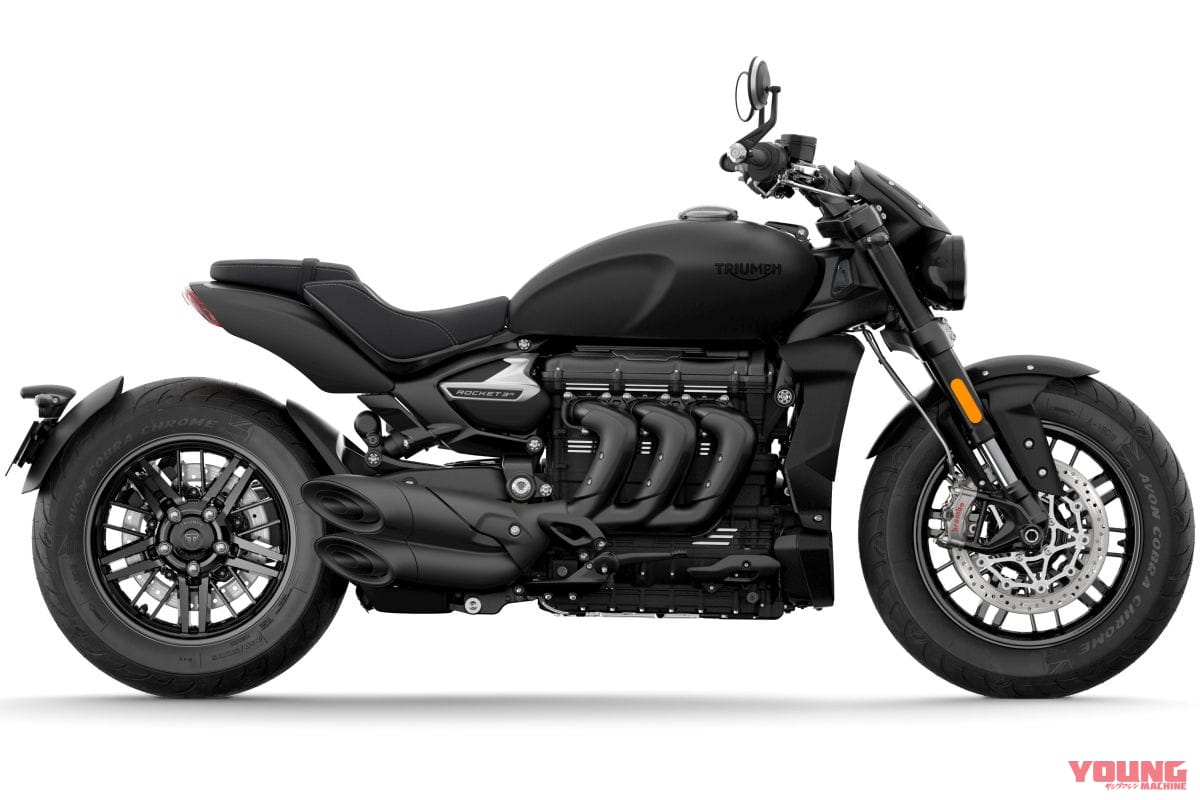 |世界最大2500cc、1000台限定!! トライアンフ「ロケット3 R/GT」に特別仕様が登場