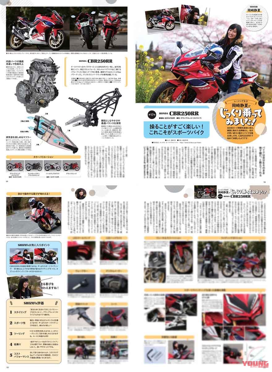 ヤングマシン2021年5月号|ヤングマシン5月号は3/24発売! レブル1100/500/250徹底比較、ダブル付録は隼祭りだ!