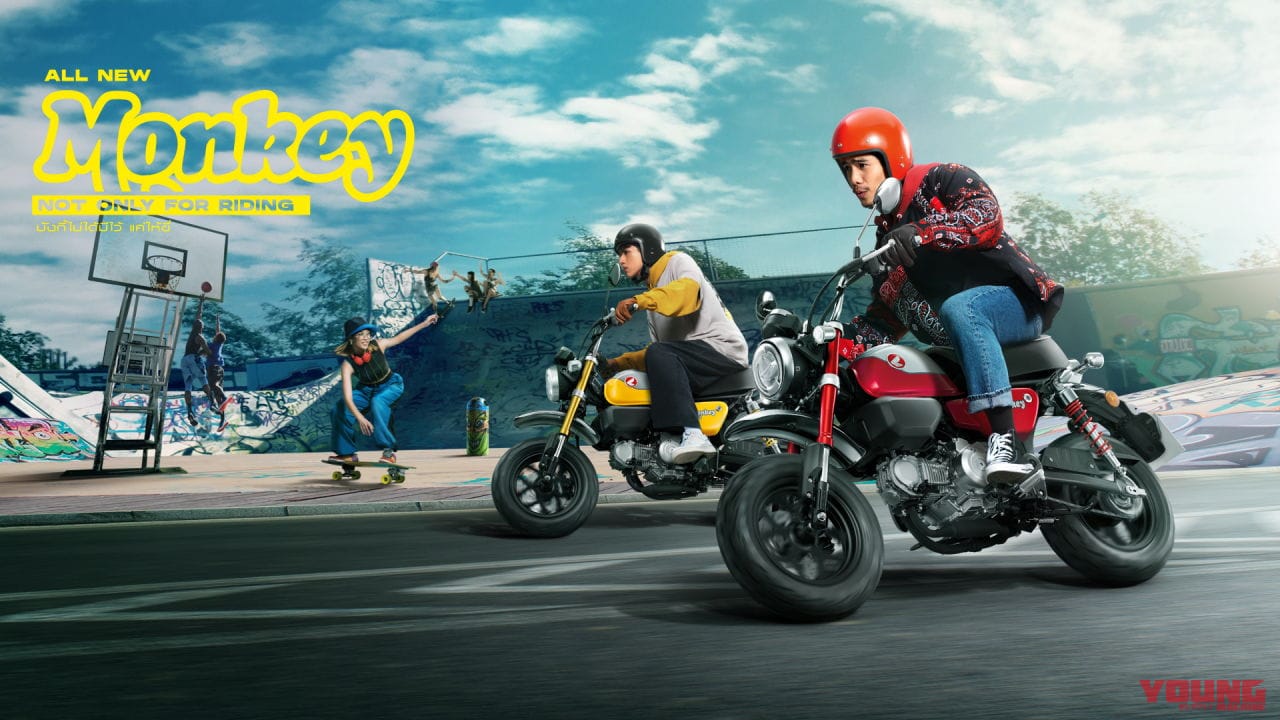 ホンダ新型 モンキー125 見参 グロム系5速 ロングストロークエンジン搭載か 海外 Webヤングマシン 最新バイク情報 ホンダ新型 モンキー125 見参 グロム系5速 ロングストロークエンジン搭載か 海外 Webヤングマシン 最新バイク情報