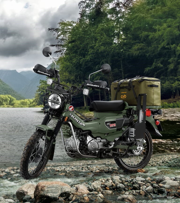 ホンダ CT125ハンターカブ|ホンダ「CT125ハンターカブ」新色サファリグリーン登場! 2021年モデル【海外】