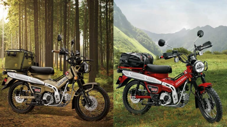 ホンダ CT125ハンターカブ|ホンダ「CT125ハンターカブ」新色サファリグリーン登場! 2021年モデル【海外】