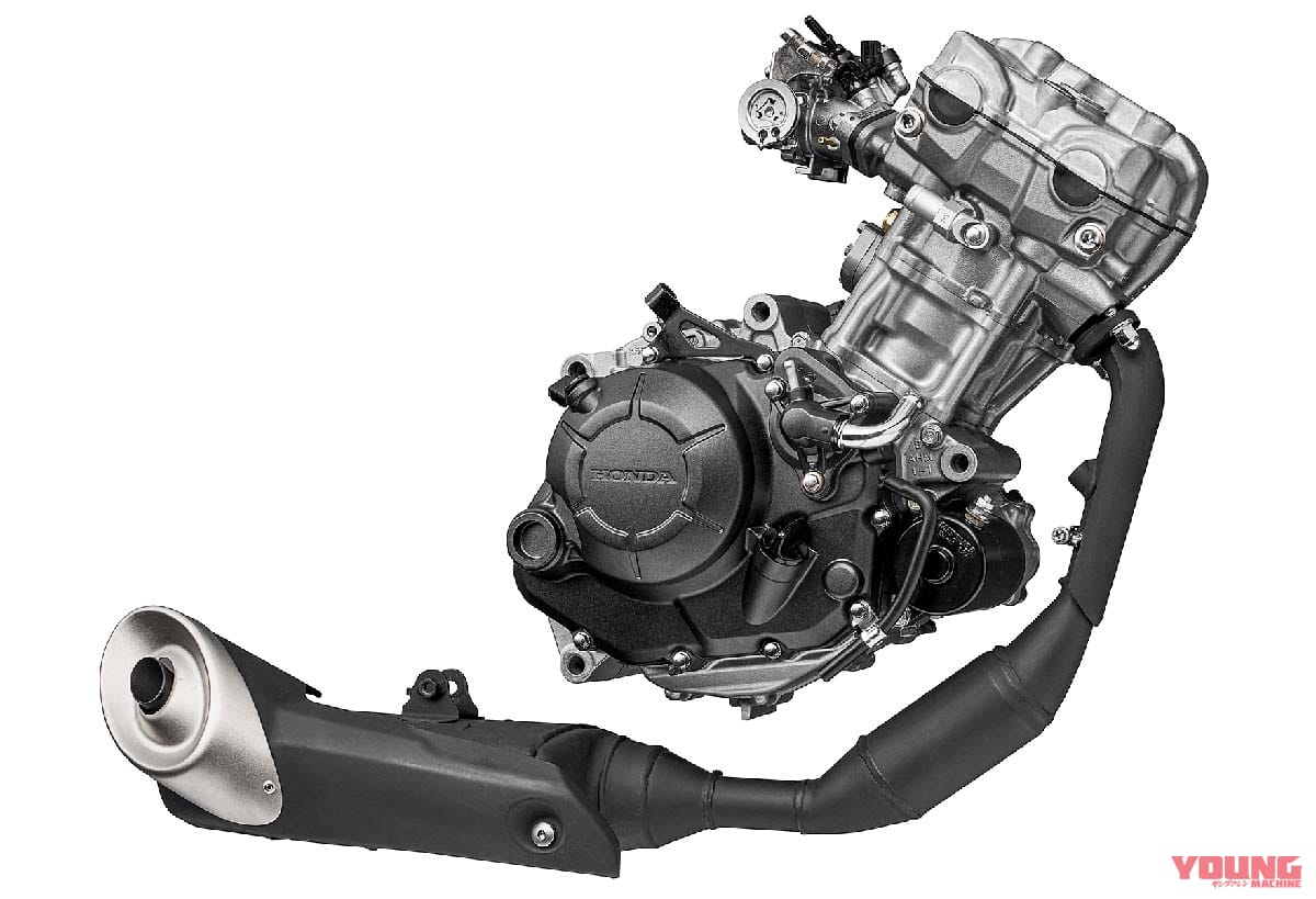 ホンダ新型 Cb125r 登場 Dohcエンジン Zx 25rより太い倒立フォーク採用で1万6500円増 Webヤングマシン 最新バイク情報 ホンダ新型 Cb125r 登場 Dohcエンジン Zx 25rより太い倒立フォーク採用で1万6500円増 Webヤングマシン 最新バイク情報