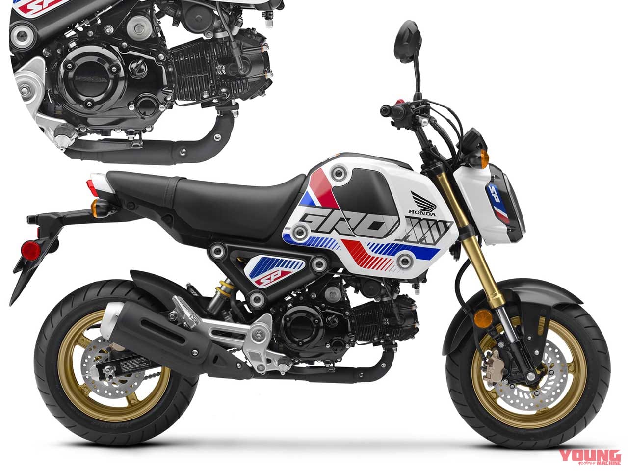 ホンダ新型 モンキー125 見参 グロム系5速 ロングストロークエンジン搭載か 海外 Webヤングマシン 最新バイク情報 ホンダ新型 モンキー125 見参 グロム系5速 ロングストロークエンジン搭載か 海外 Webヤングマシン 最新バイク情報