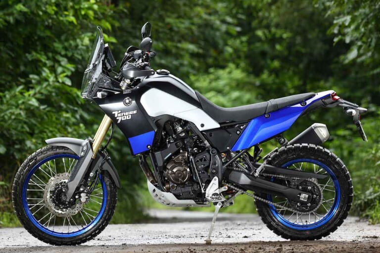 ヤマハ テネレ700ABSロー|足着きの不安も解決|ヤマハ新型テネレ700・ローダウンタイプとスタンダードを徹底比較【足着きの不安も解決】