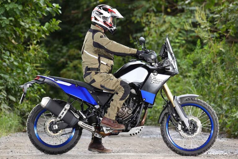 ヤマハ テネレ700ABSロー|足着きの不安も解決|ヤマハ新型テネレ700・ローダウンタイプとスタンダードを徹底比較【足着きの不安も解決】