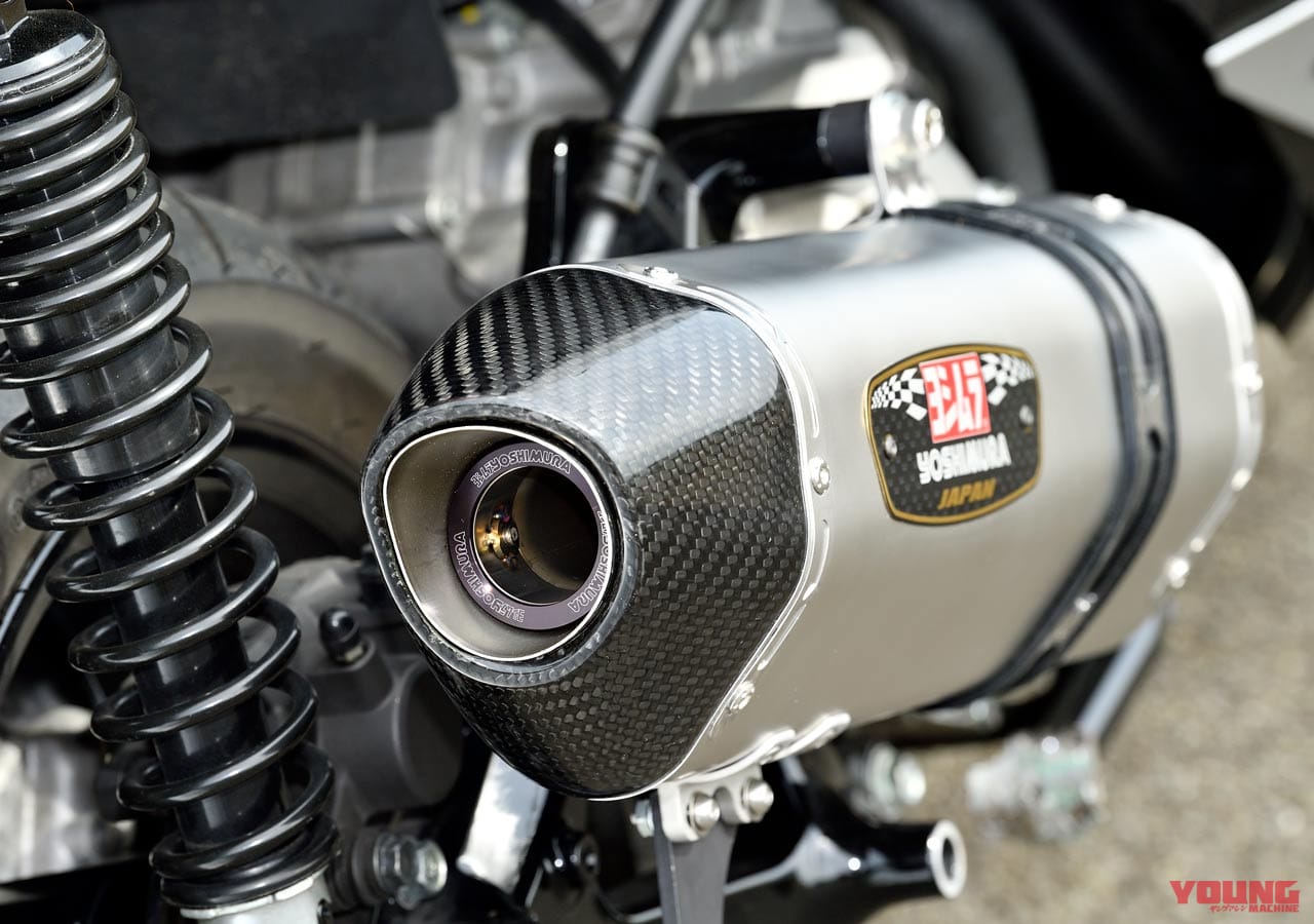|ヨシムラサイクロンマフラー×ヤマハXMAX【加速が楽しくなる爽快感|R-77J/GPマグナム】