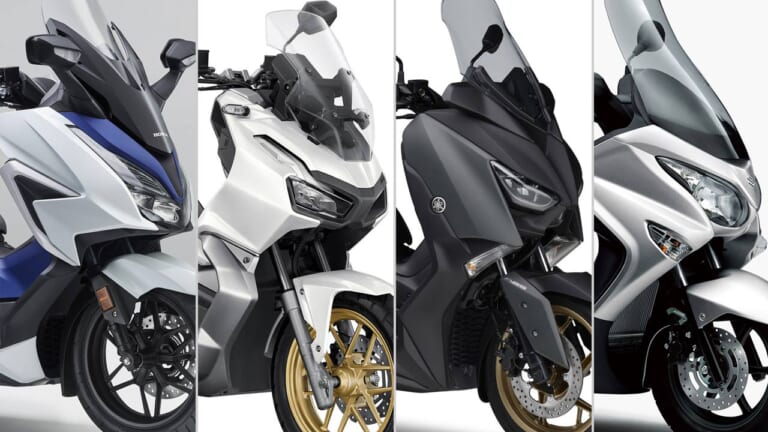 2021新車バイクラインナップ〈日本車126〜250cc軽二輪クラス|スクーター〉|2021新車バイクラインナップ〈日本車126〜250cc軽二輪クラス|スクーター〉