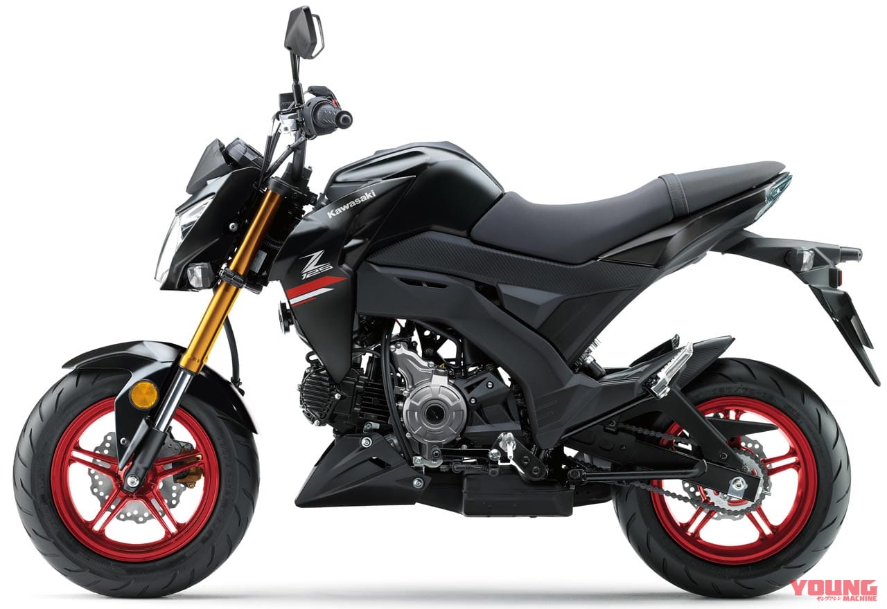 |カワサキ2021新車バイクラインナップ〈51〜125cc原付二種クラス〉Z125プロ