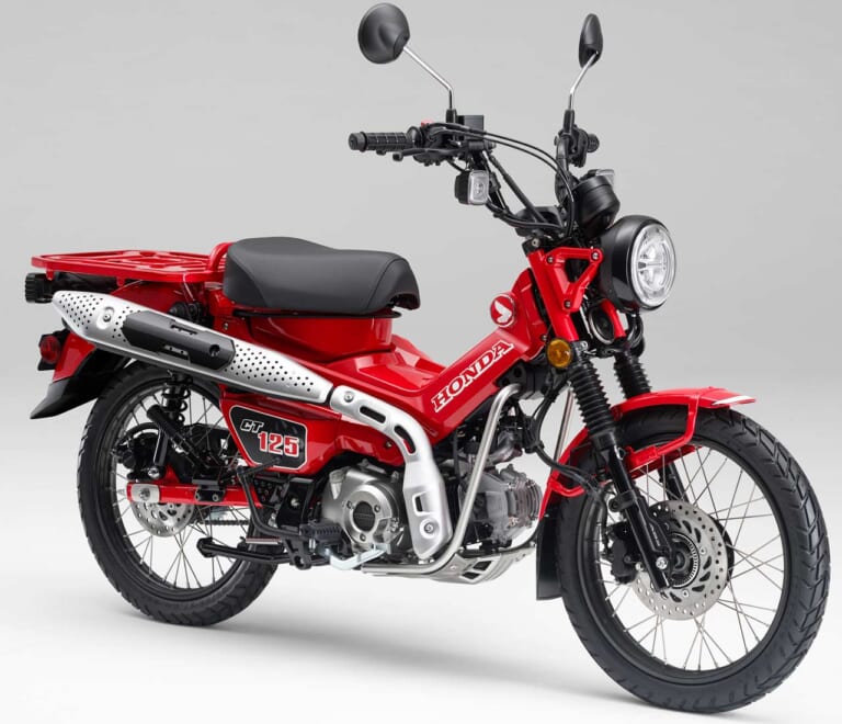 ホンダ CT125 ハンターカブ|ホンダ「CT125ハンターカブ」新色サファリグリーン登場! 2021年モデル【海外】