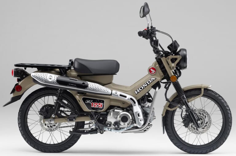 ホンダ CT125 ハンターカブ|ホンダ「CT125ハンターカブ」新色サファリグリーン登場! 2021年モデル【海外】