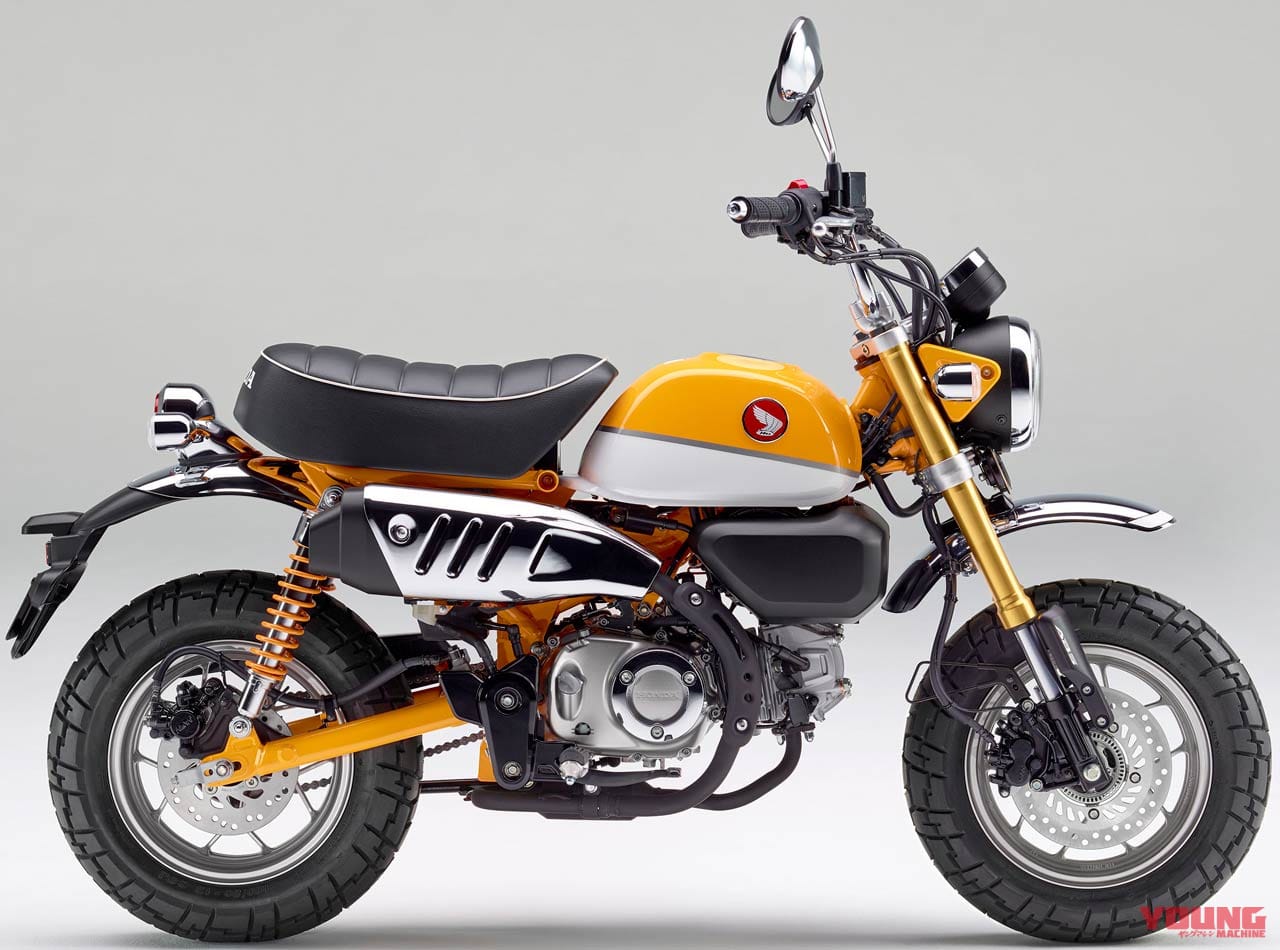 |ホンダ新型「モンキー125」詳細判明! カワイイ短足スタイルにパワフルな新エンジン