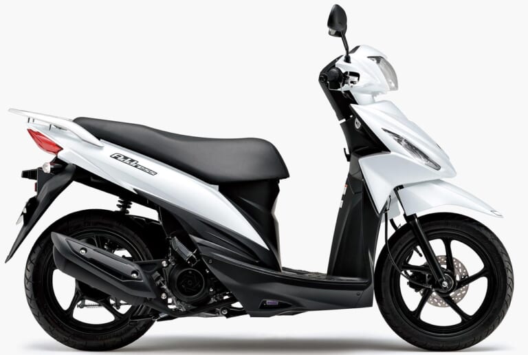 スズキ アドレス110|2021新車バイクラインナップ|日本車|スクーター|スズキ2021新車バイクラインナップ〈51〜125cc原付二種スクーター〉アドレス125/110 etc.