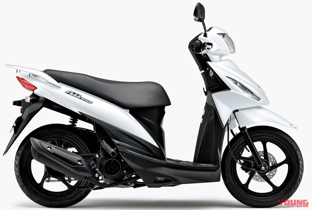 |スズキ2021新車バイクラインナップ〈51〜125cc原付二種スクーター〉アドレス125/110 etc.