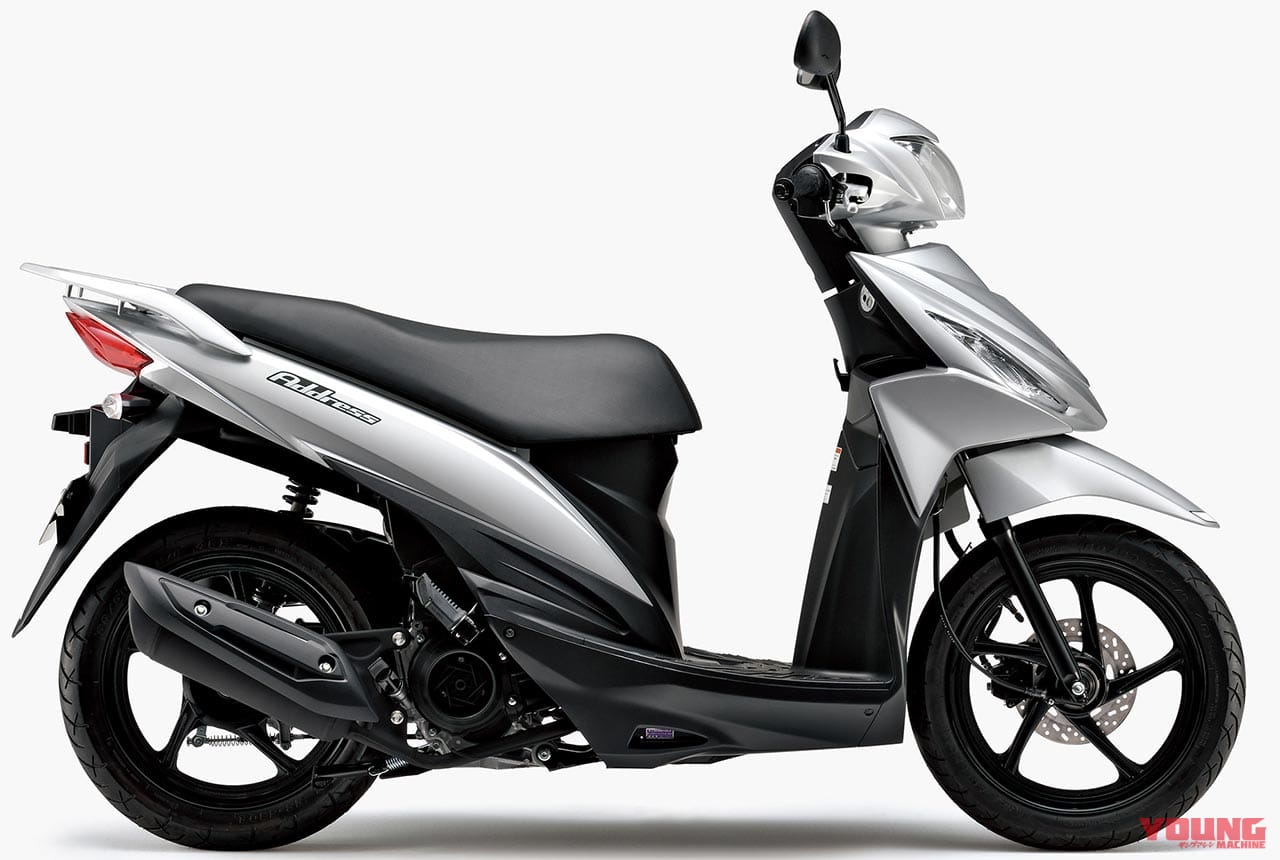 スズキ アドレス110|2021新車バイクラインナップ|日本車|スクーター|スズキ2021新車バイクラインナップ〈51〜125cc原付二種スクーター〉アドレス125/110 etc.