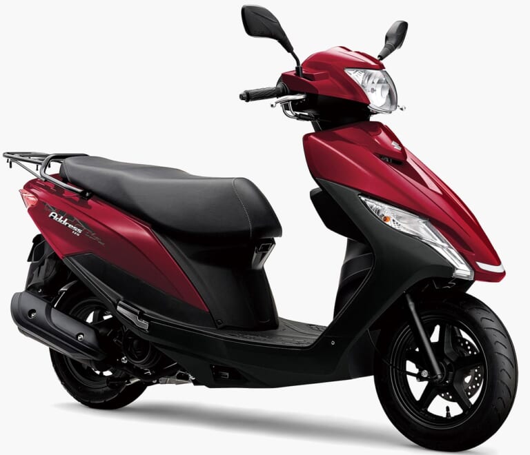 スズキ アドレス125|2021新車バイクラインナップ|日本車|スクーター|スズキ2021新車バイクラインナップ〈51〜125cc原付二種スクーター〉アドレス125/110 etc.