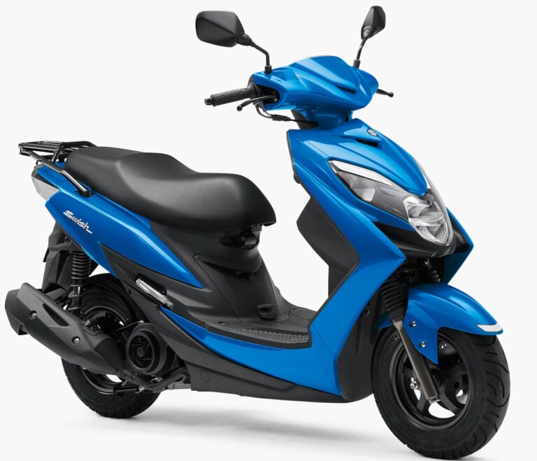 スズキ スウィッシュ|2021新車バイクラインナップ|日本車|スクーター|スズキ2021新車バイクラインナップ〈51〜125cc原付二種スクーター〉アドレス125/110 etc.