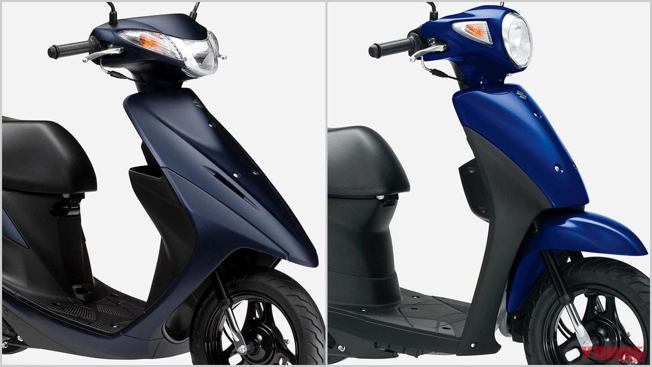 スズキ21新車バイクラインナップ 原付一種50ccスクータークラス アドレス レッツ Webヤングマシン 最新バイク情報 スズキ21新車バイクラインナップ 原付一種50ccスクータークラス アドレス レッツ Webヤングマシン 最新バイク情報