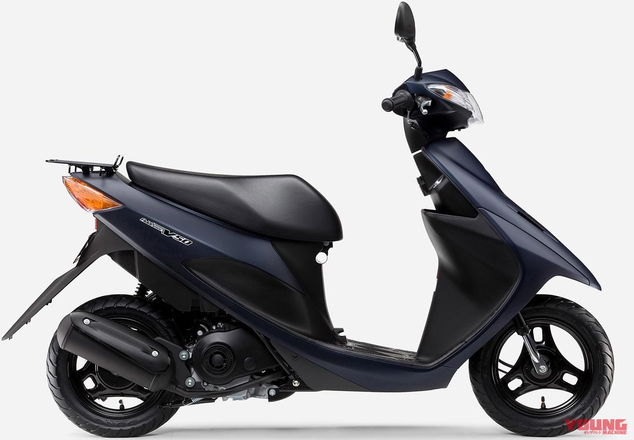 スズキ アドレスV50|2021新車バイクラインナップ|原付一種50ccスクーター|スズキ2021新車バイクラインナップ〈原付一種50ccスクータークラス〉アドレス/レッツ