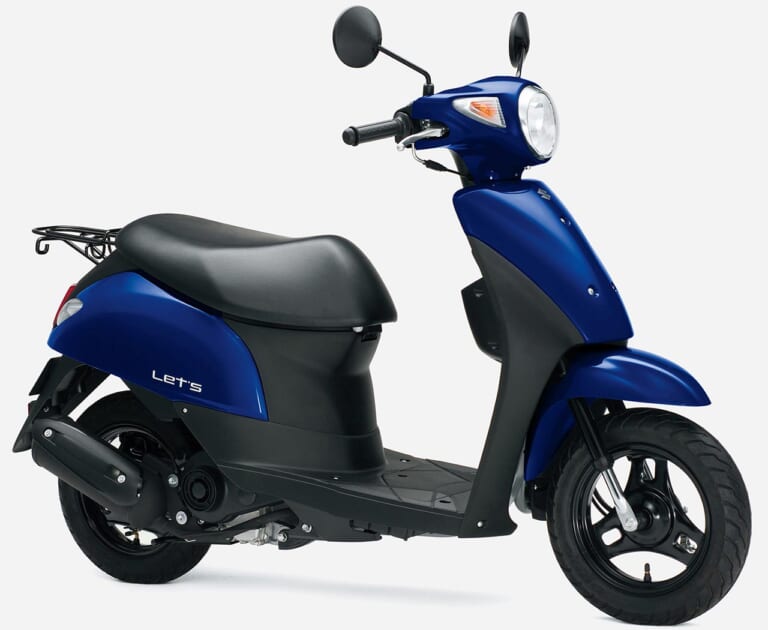 スズキ レッツ|2021新車バイクラインナップ|原付一種50ccスクーター|スズキ2021新車バイクラインナップ〈原付一種50ccスクータークラス〉アドレス/レッツ