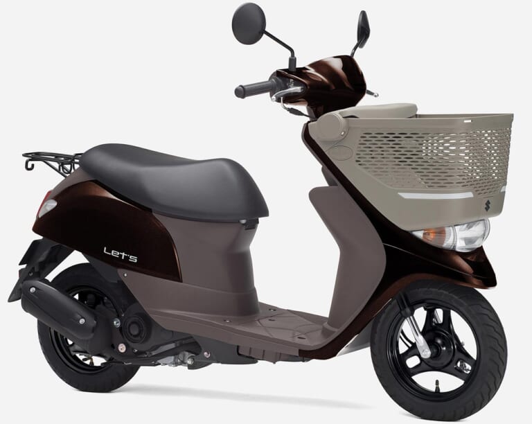 スズキ レッツ バスケット|2021新車バイクラインナップ|原付一種50ccスクーター|スズキ2021新車バイクラインナップ〈原付一種50ccスクータークラス〉アドレス/レッツ
