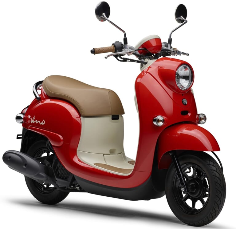 ヤマハ ビーノ|2021新車バイクラインナップ|50cc原付一種スクーター|ヤマハ2021新車バイクラインナップ〈50cc原付一種スクータークラス〉ジョグ/ビーノetc.