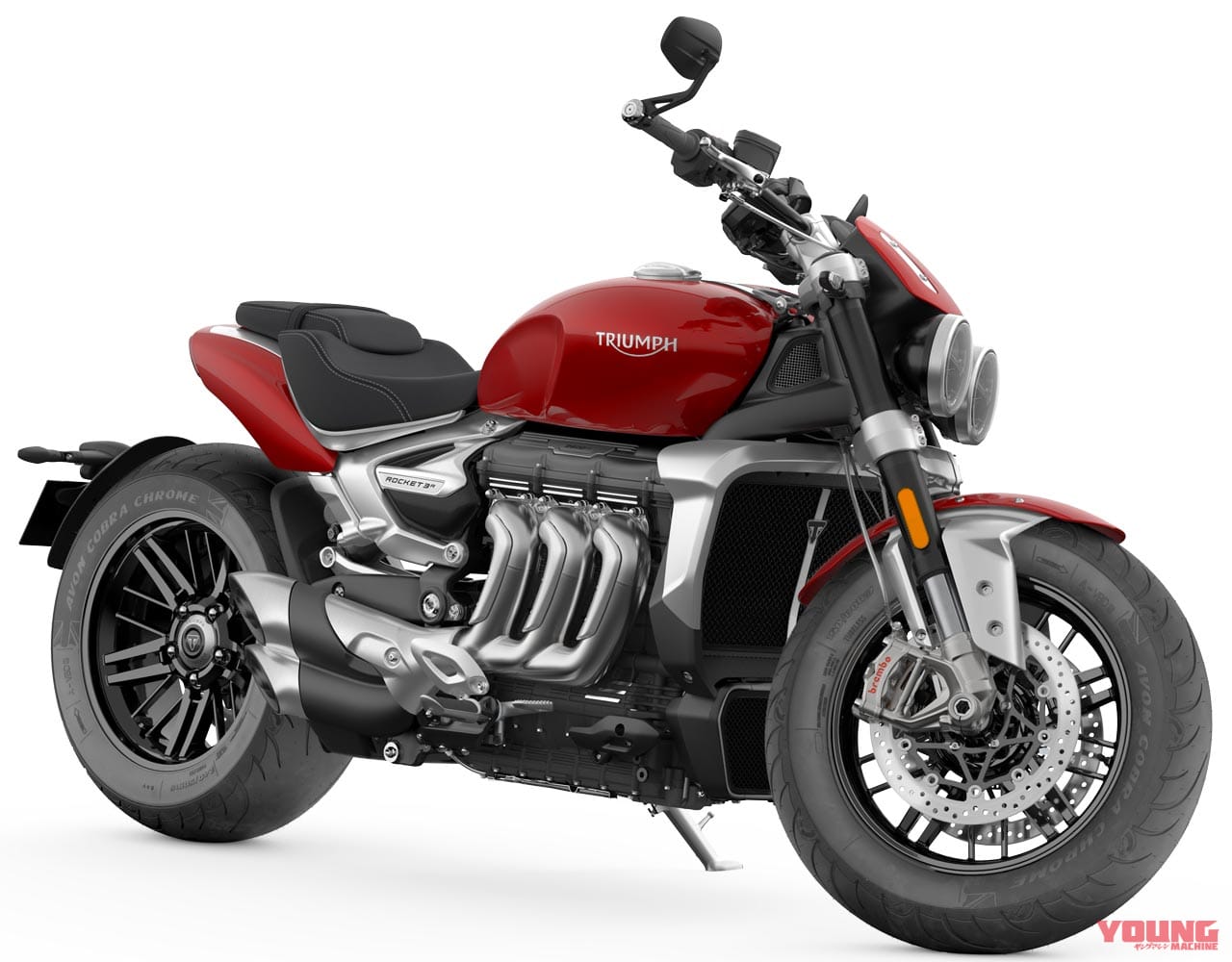 トライアンフ ロケット3R|'21新車バイクラインナップ|外国車|トライアンフ2021新車バイクラインナップ〈#3:アドベンチャー&クルーザー〉タイガー etc.