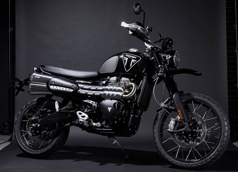 トライアンフ スクランブラー1200ボンドエディション|2021新車バイクラインナップ|外国車|トライアンフ2021新車バイクラインナップ〈#2:モダンクラシック〉ボンネビル etc.