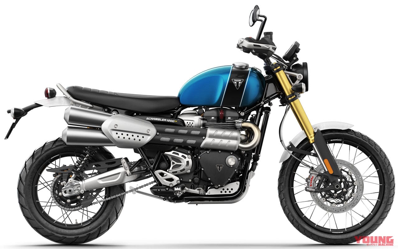 トライアンフ スクランブラー1200XE|2021新車バイクラインナップ|外国車|トライアンフ2021新車バイクラインナップ〈#2:モダンクラシック〉ボンネビル etc.