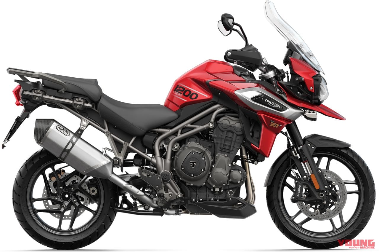 トライアンフ タイガー1200 XRT|'21新車バイクラインナップ|外国車|トライアンフ2021新車バイクラインナップ〈#3:アドベンチャー&クルーザー〉タイガー etc.