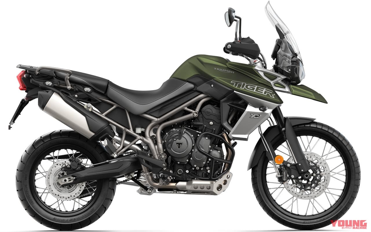 トライアンフ タイガー800XCX|'21新車バイクラインナップ|外国車|トライアンフ2021新車バイクラインナップ〈#3:アドベンチャー&クルーザー〉タイガー etc.