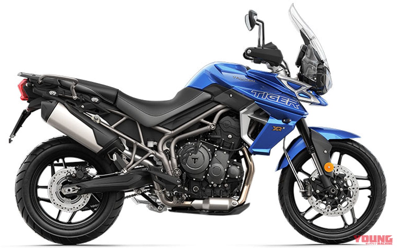 トライアンフ タイガー800XRX|'21新車バイクラインナップ|外国車|トライアンフ2021新車バイクラインナップ〈#3:アドベンチャー&クルーザー〉タイガー etc.