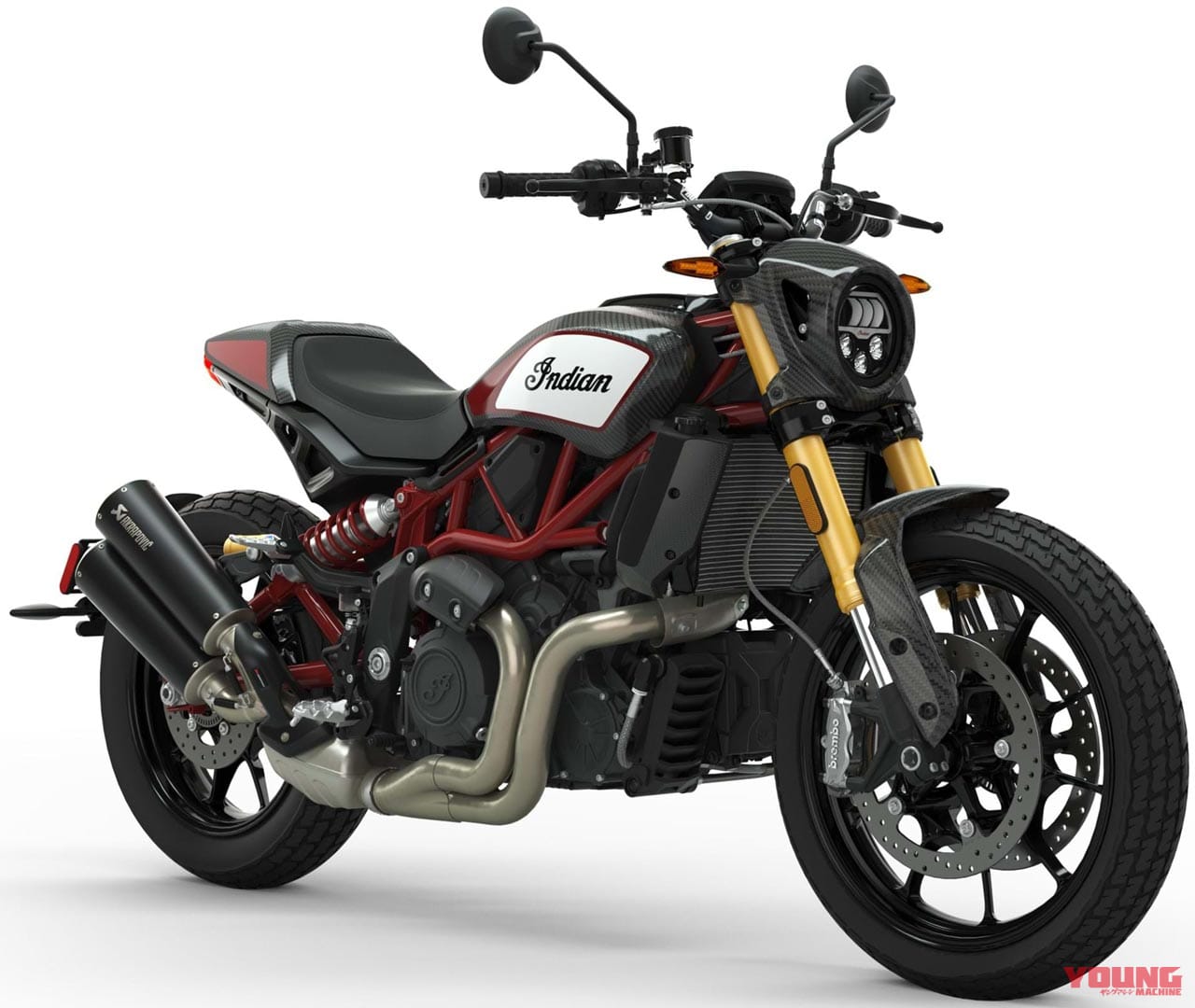 インディアンFTR1200カーボン|2021新車バイクラインナップ|外国車|インディアン2021新車バイクラインナップ〈FTR1200/ロードマスターetc.〉
