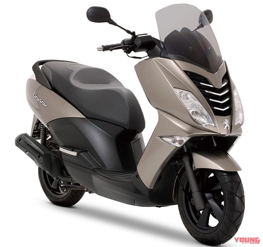 プジョー シティスター125|2021新車バイクラインナップ|外国車スクーター|プジョー2021新車スクーターラインナップ〈ジャンゴ|ツイート|シティスター|スピードファイト〉