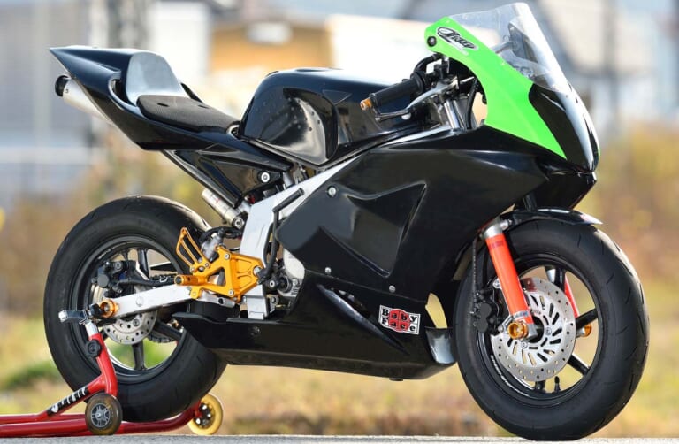 ホンダNSF100 ベビーフェイスカスタム|ミニバイクの名車・NSR50/NSF100を本格クオリティパーツでカスタム〈ベビーフェイス〉