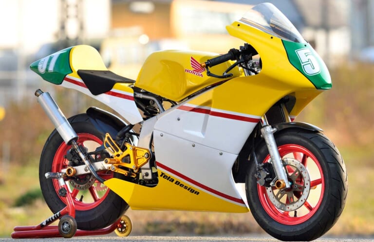 ホンダNSR50 ベビーフェイスカスタム|ミニバイクの名車・NSR50/NSF100を本格クオリティパーツでカスタム〈ベビーフェイス〉