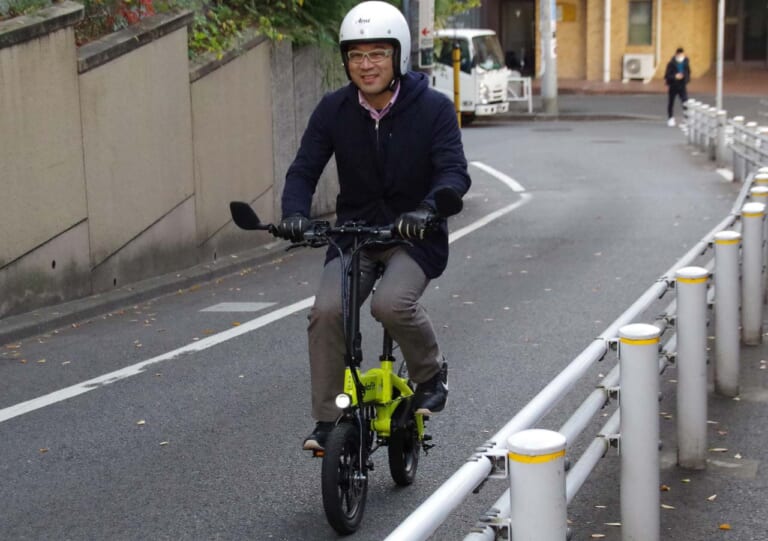 グラフィットGFR-02|電動モペッド|モビリティチェンジャー|電動モペッド「グラフィットGFR-02」試乗インプレ【”モビチェン”で原付から自転車に変身!?】