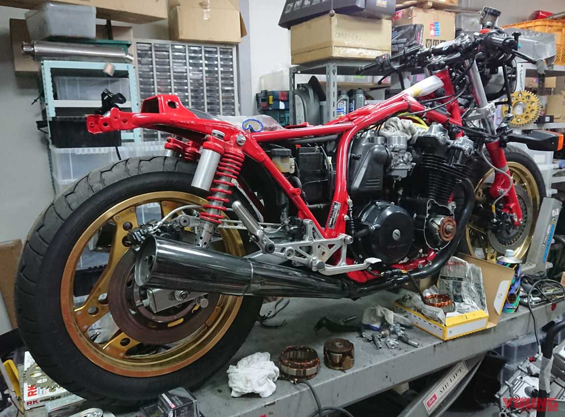 |’80s国産名車・ホンダCB-F完調メンテナンス#2【対策部品投入で+αの性能を獲得】